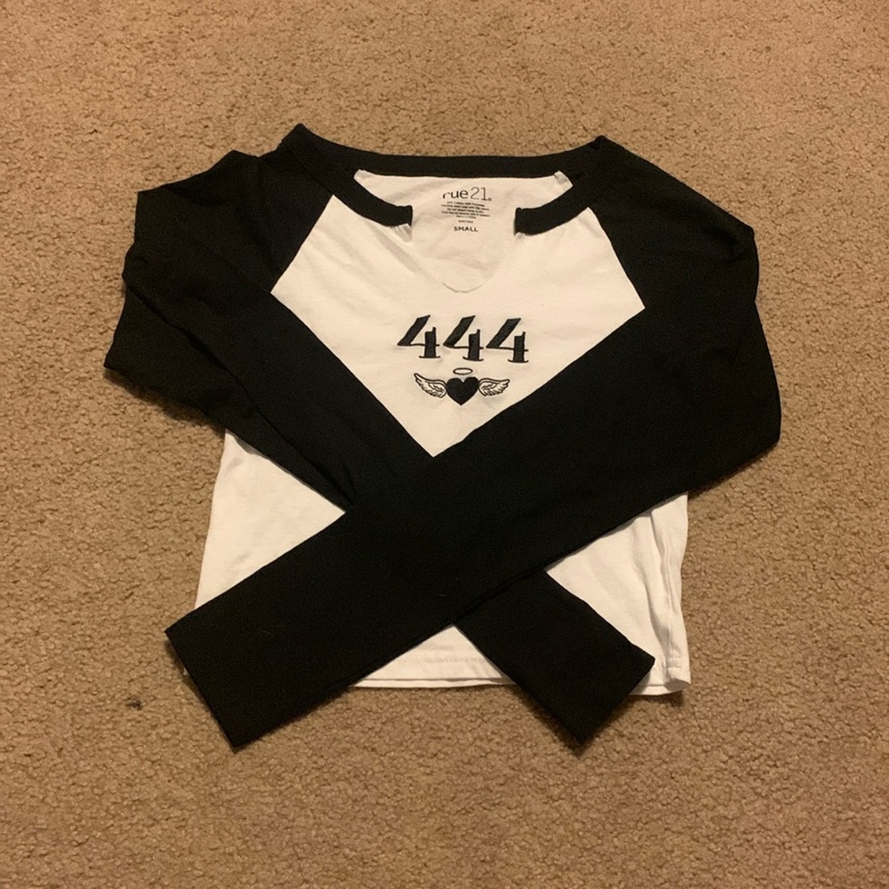 Angel number crop top